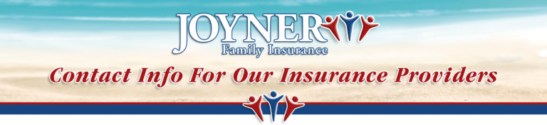 Company Links Joyner Family Insurance Company Links Joyner Family Insurance